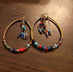 Boho style earrings